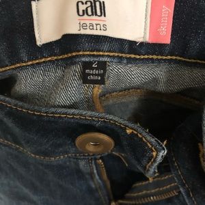 CAbi size 2 skinny jeans